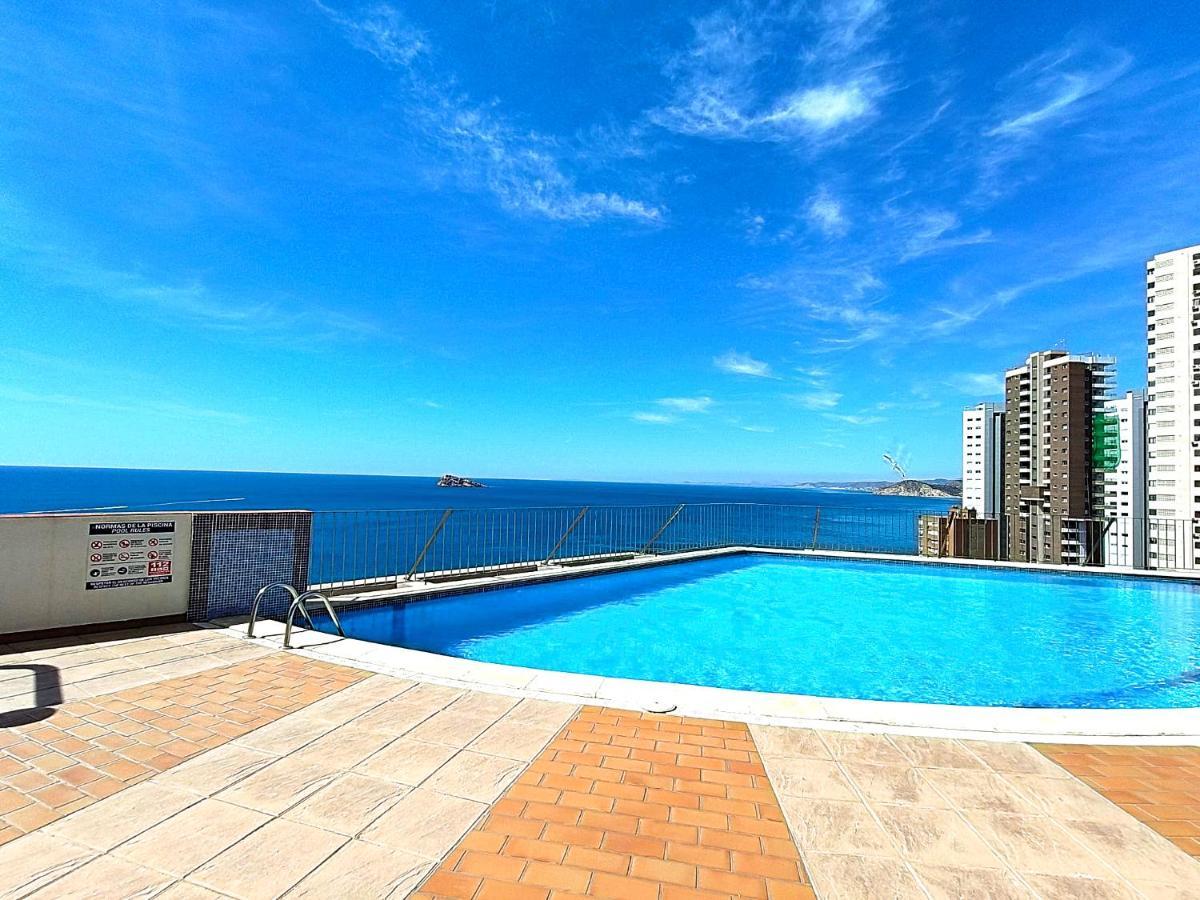 Stunning Two Level Apartment In Benidorm Villa Marina Exterior photo